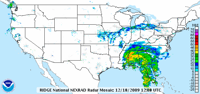 National Weather Radar Mosaic